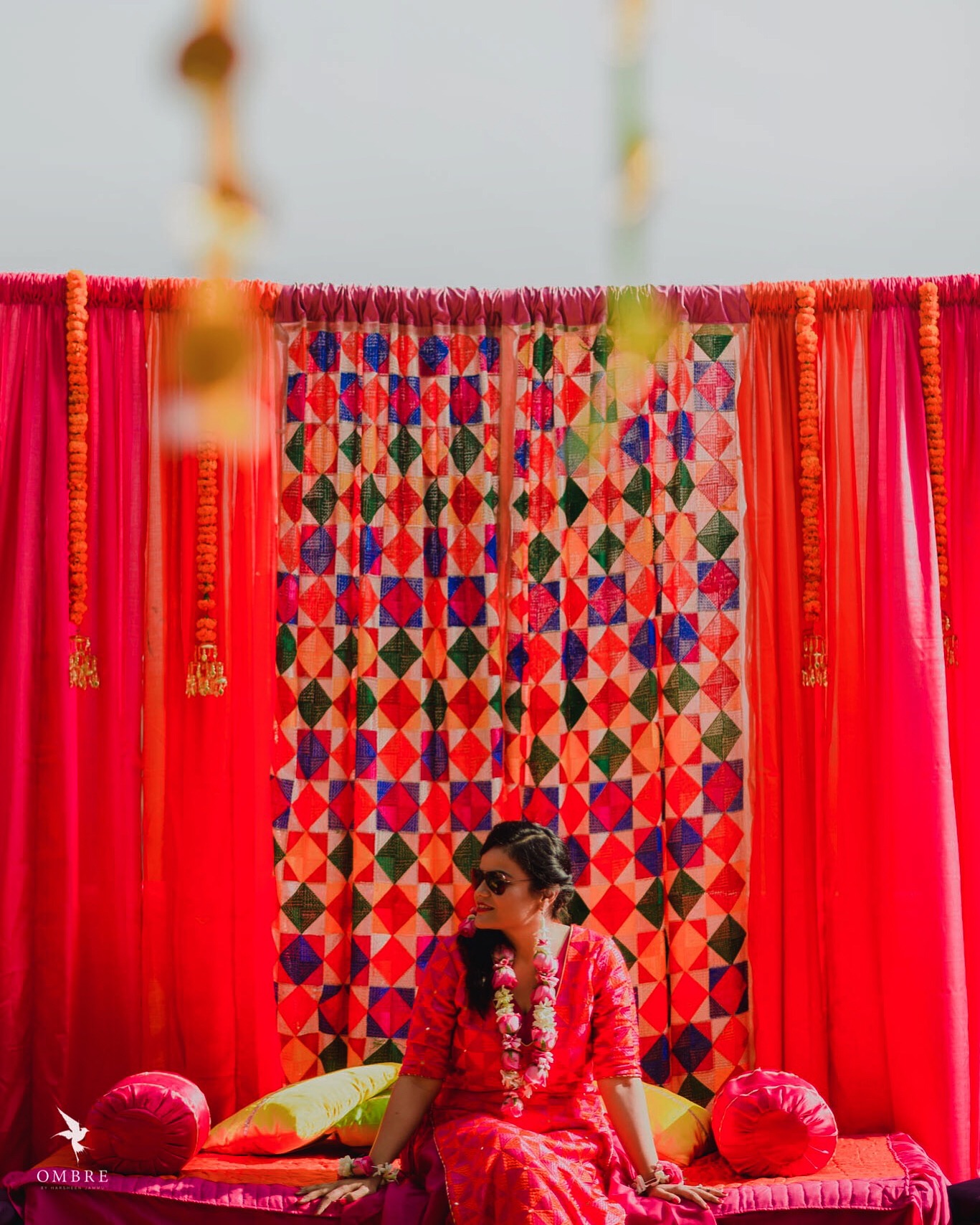 Floral Stage Decoration Wedding Artwaale